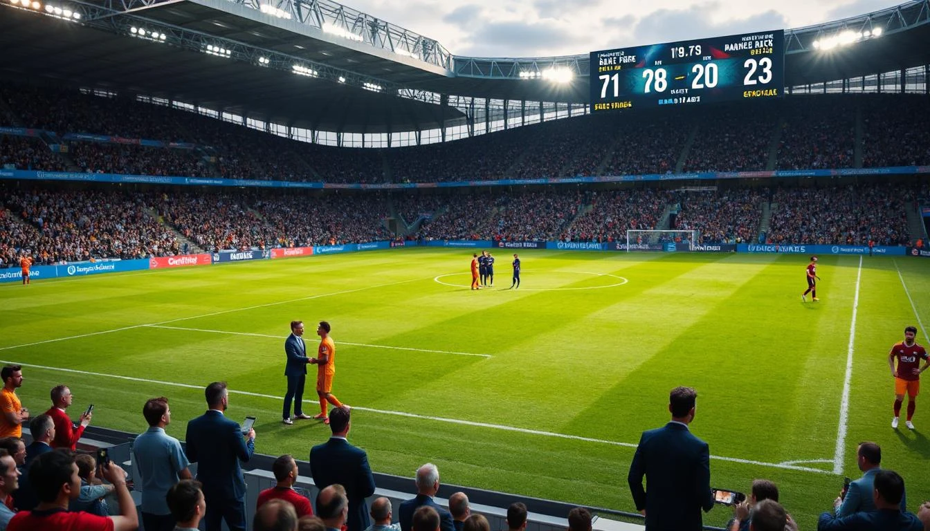 Image Football Match Results and Score Updates